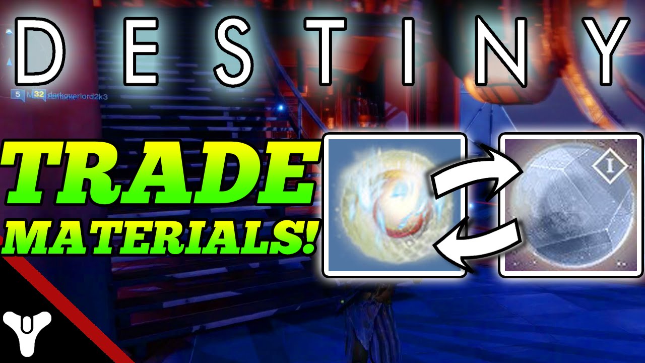 Destiny "TRADE MATERIALS!" Destiny House of Wolves DLC! Material