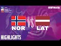 Norway vs. Latvia - Game Highlights - #IIHFWorlds 2019