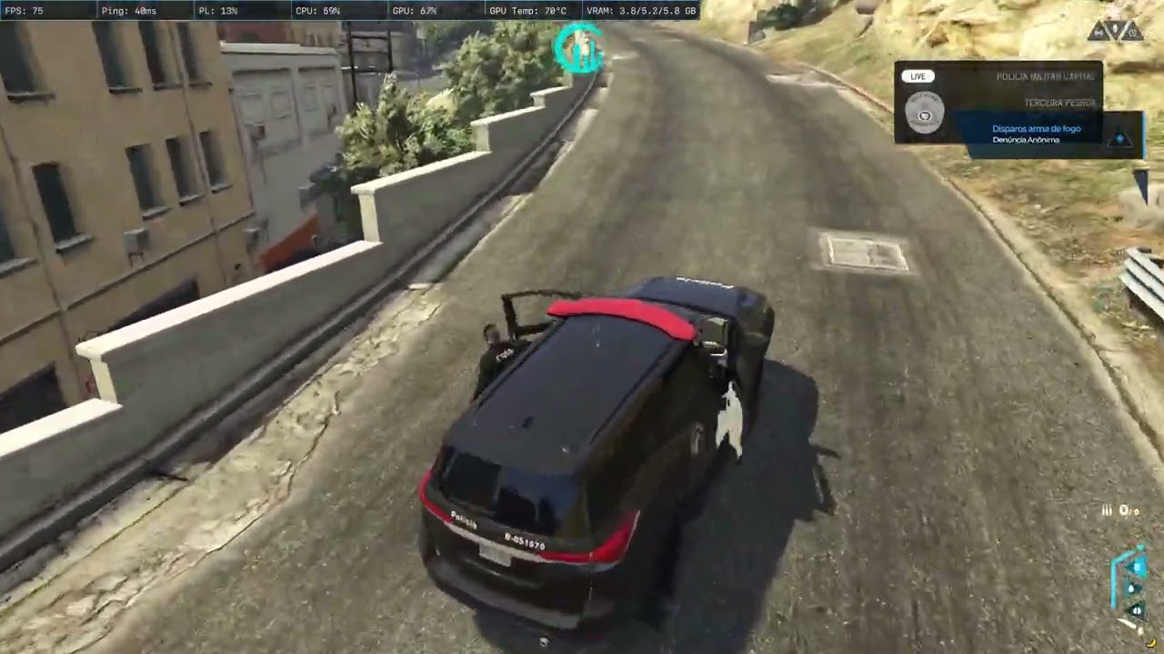 Capital Valley Norte - Vagabundo dando voz de sequestro pra ROTA