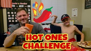 FATHER AND SON'S LAST DAB HOT ONES CHALLENGE 🌶🥵