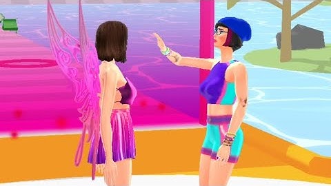 Streamer Rush  📸👄💄 All Level Game Play (Android, ios) #3dgames #game