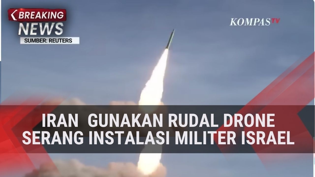 Update Terkini, Iran Gunakan Rudal Drone Serang Instalasi Militer ...