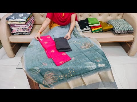 🙏8341904104🙏 Cotton Silk Dress Materials With Free Shipping 💐✨💗💥👌