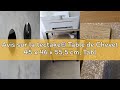 Avis sur la tectake® Table de Chevet 45 x 46 x 55,5 cm, Table de Nuit à tiroir Style Industriel Chev
