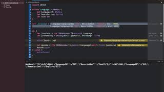 Create structure to JSON Encodable and decodable | Karpom Karpipom Tamil | Swift Basics