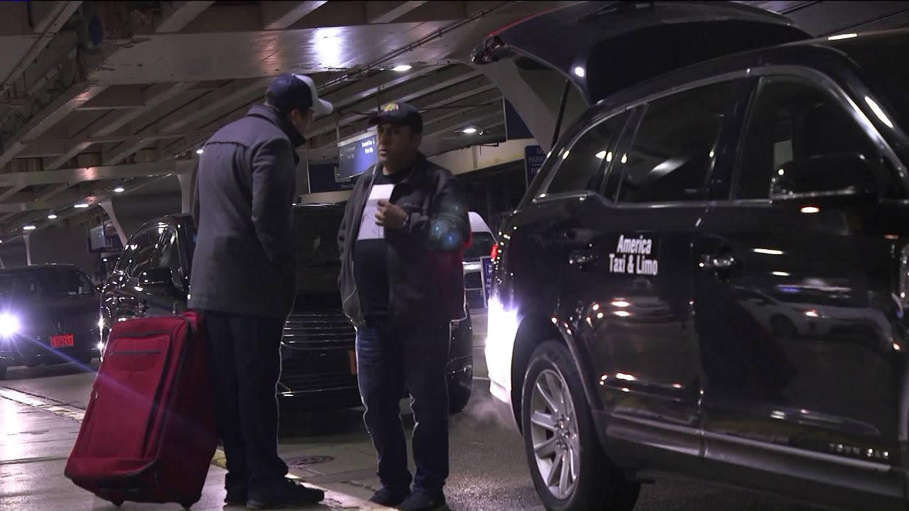 The airport hustle: Unauthorized drivers looking to take passengers for a ride