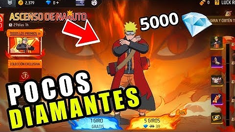 ¡COMPRÉ LA SKIN DE NARUTO X FREE FIRE Y ES INCREÍBLE ¡MUCHO DINERO! 🤡