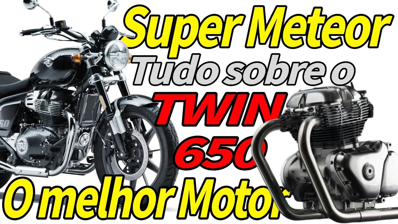 Twin 650 - O motor da Classic 650, Super Meteor 650, Interceptor, e shotgun - Funcionamento e som