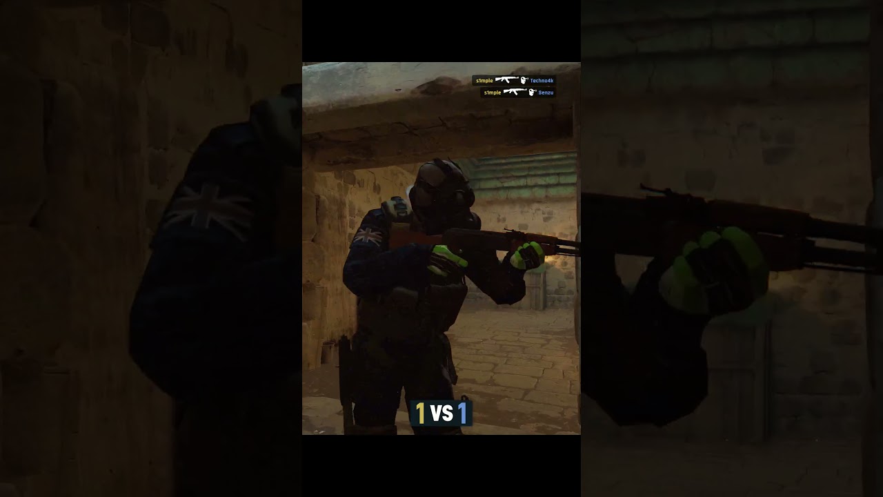 You Can’t Hide from s1mple — 1v2 Clutch with Style 