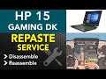 Hp Pavilion Gaming 15 Dk  Repaste SERVICE , STEP By STEP