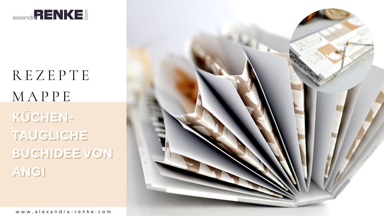 Rezept-Fächermappe für die Küche - mit TOP Empfehlung