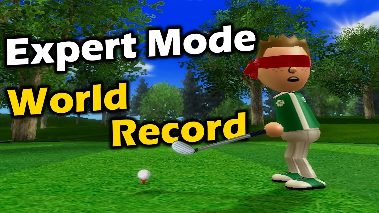 Wii Sports Resort Golf | Expert Mode [-25] *World Record*