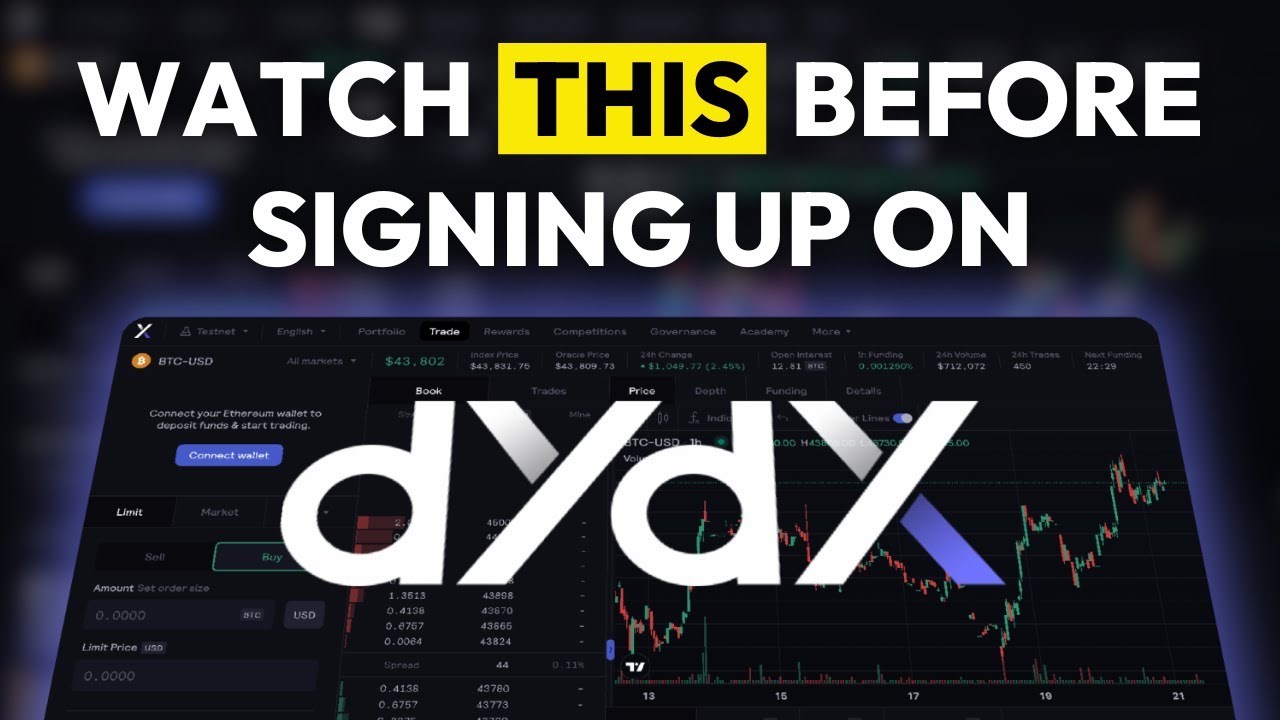 dYdX Review in 2 Minutes ✅ Futures Trading Platform Test 2025