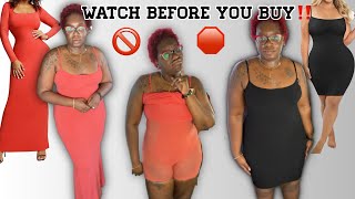 Skims Dupe? Popilush Built In Shapewear Dress Amazon Shapewear