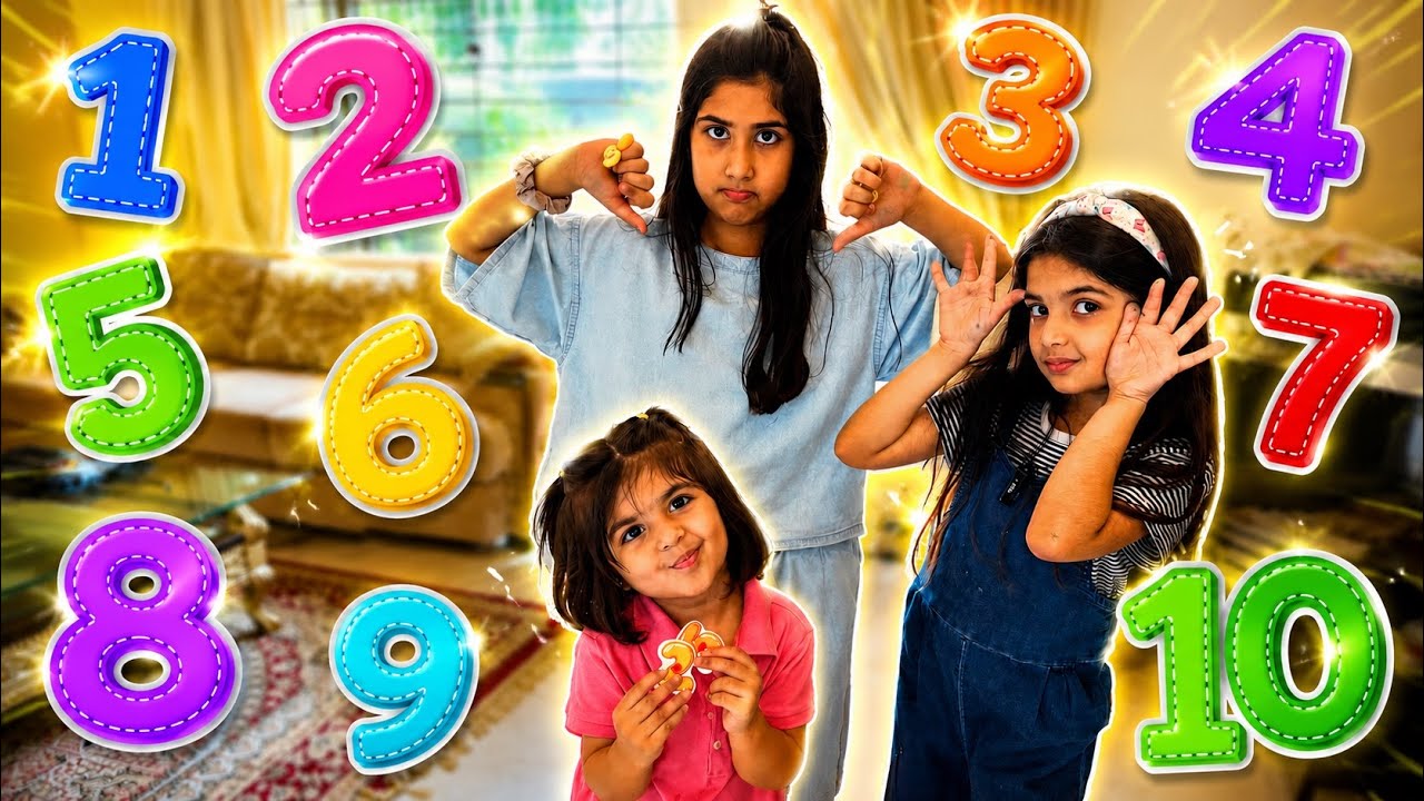 🔢 Numbers Hide & Seek Challenge! 🕵️‍♀️ Can You Find All 10 Numbers? | Fun Kids Game