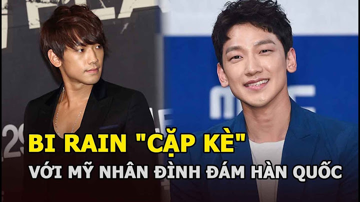 Rain - Ca sĩ kiêm diễn viên Hàn Quốc