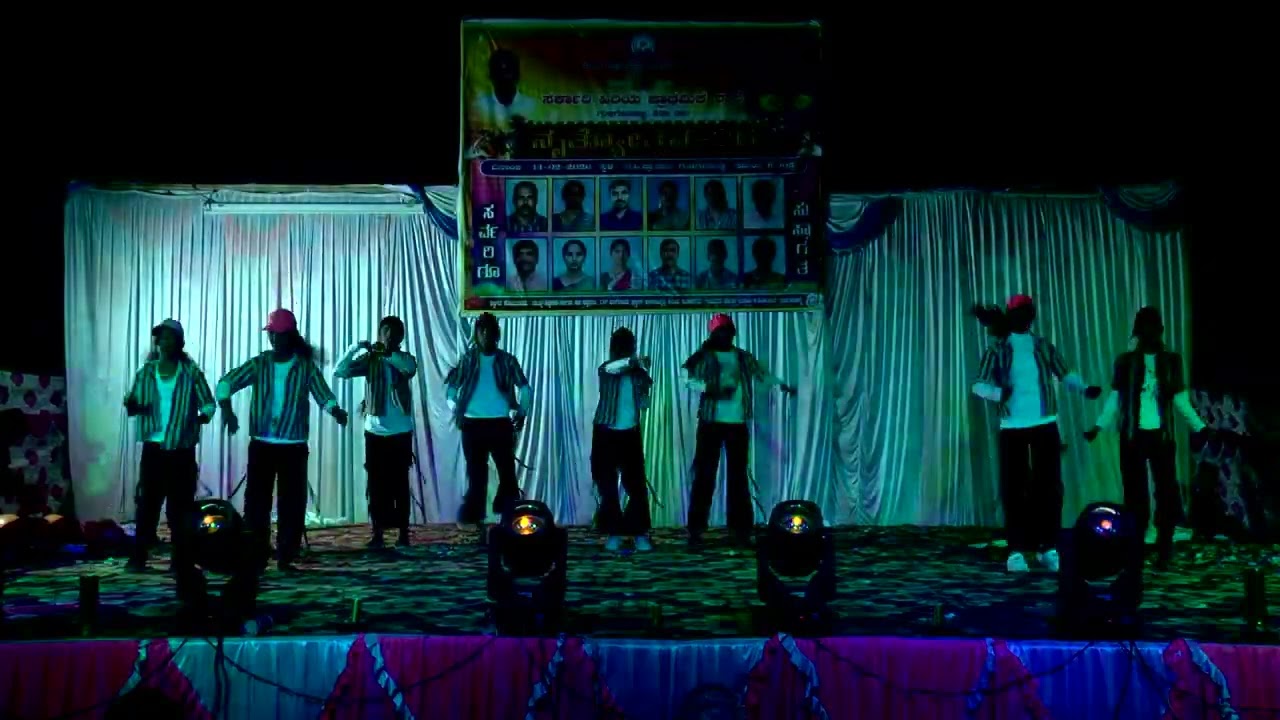 NRUTHYOTSAVA-26 GHPS GULIGENAHALLI, Aluma Doluma, 8th std