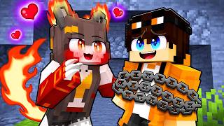A LOBA de FOGO se APAIXONOU por MIM no Minecraft!