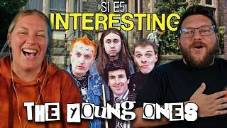 They Threw the Most INTERESTING Party Ever! | Americans React to The Young Ones S1E5