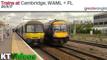 Trains at Cambridge, WAML + FL - 20/5/17