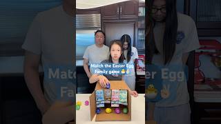 Match the Easter Egg family game! 🐣✌🏻Happy Easter everyone! ❤️#family #challenge #fun #games