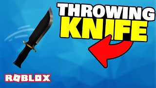 How to make a THROWING KNIFE in ROBLOX STUDIO!