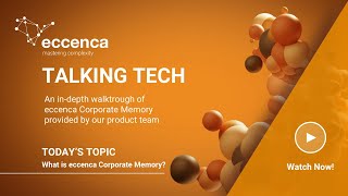 eccenca Talking Tech E01 - What is eccenca Corporate Memory about?