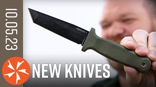 New Knives for the Week of October 5th, 2023 Just In at KnifeCenter.com