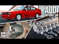 Building a mental Audi Quattro 5-Cylinder: but why use dimpled ports?