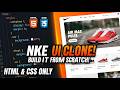 Nike Website UI Clone 🔥 | HTML & CSS Only | Fully Responsive Frontend Project