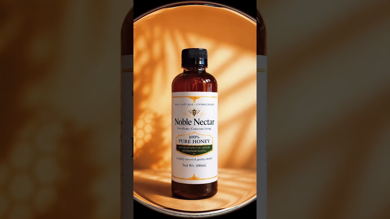 100% Pure, Raw Natural Honey 1L | Noble Nectar