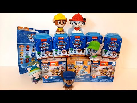 Лимитированная Мини Фигурка Щенячий Патруль Niclodeon Paw Patrol 3D ПАЗЛ-Ластик Sambro Puzzle PALZ