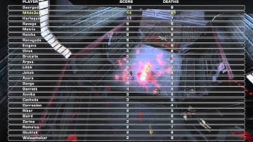 Unreal Tournament 2004 - DM-TrainingDay with 32 bots & Redeemer arena