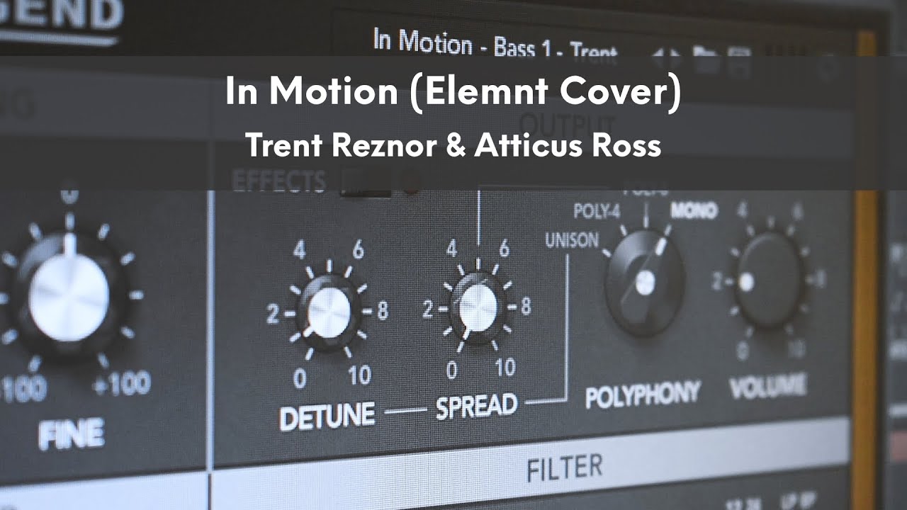 Trent Reznor - In Motion (The Legend VST Cover)