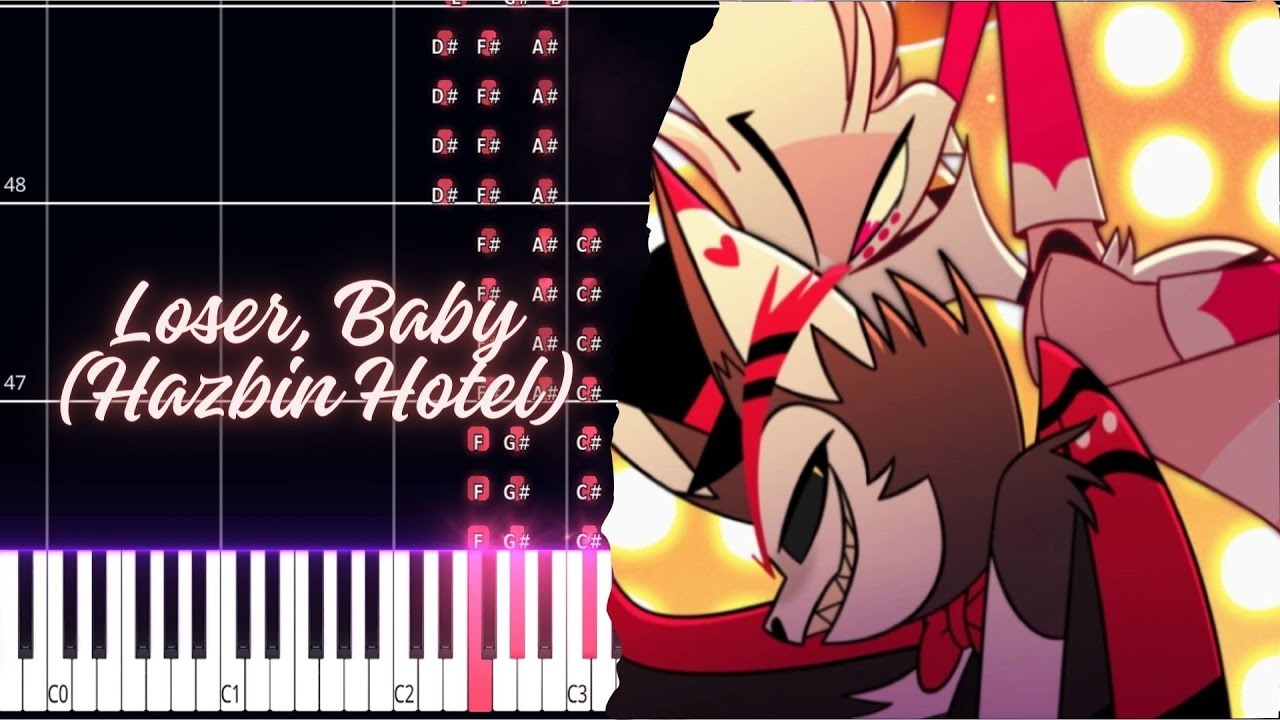 Hazbinhotel サインプリント Loser baby Hazbinhotel サインプリント