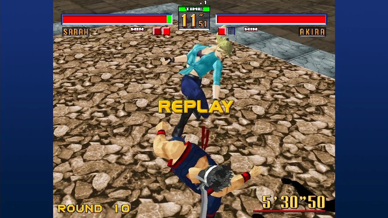 バーチャファイター2 Virtua Fighter 2 - サラ_20260302 #VF2 #サラ #Sarah #PS3 #レトロゲーム #retrogames