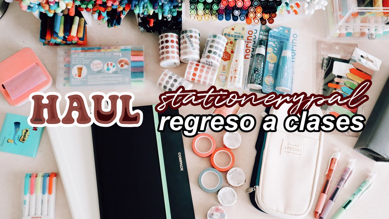 HAUL de REGRESO A CLASES *kit completo para clases en línea* 📚