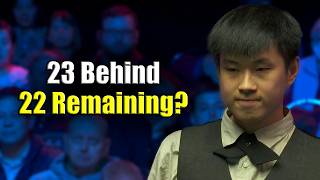 1 Snooker Needed? No Problem From Zhao Xintong