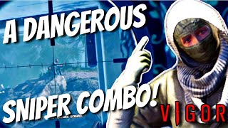 Vigor - THE MOST DANGEROUS SNIPER COMBO! - Vigor Season 10 Vengeance - Xbox One