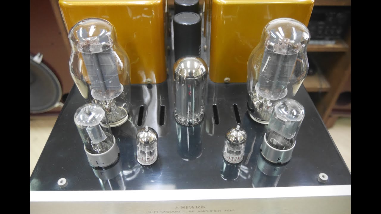 真空管アンプSPARK 743D+JBL4343改再生動画-1