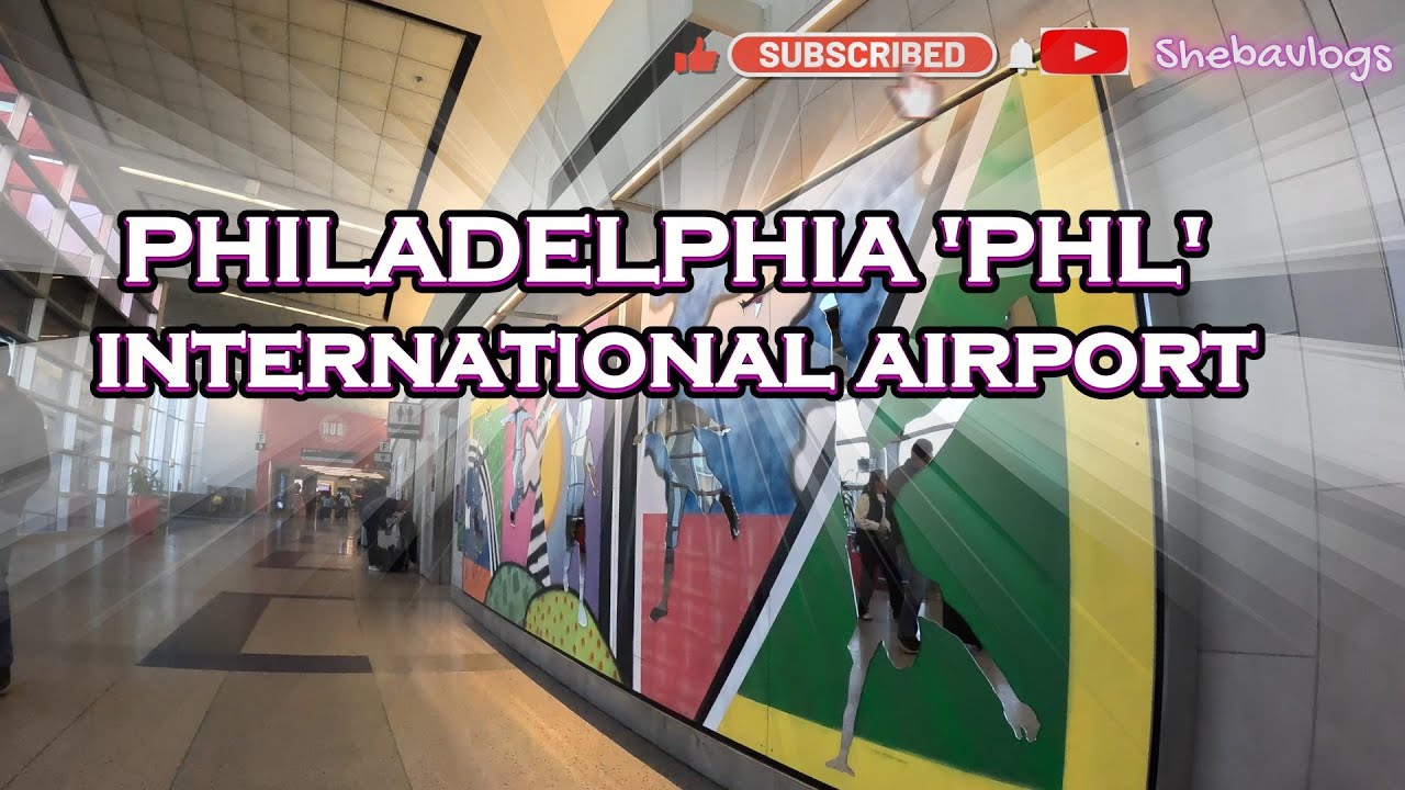 Philadelphia International Airport  2025  [4K]