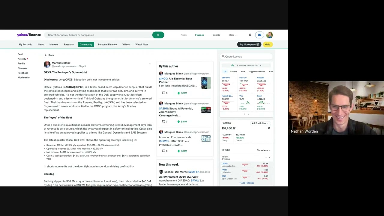 Yahoo Finance Community Meet Up   2025 12 12 10 26 PST   Recording