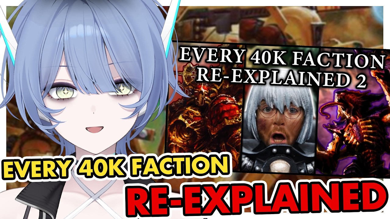 Reacting to Part 2 of Bricky's WH40k Factions Re-Explained 【WARHAMMER 40k】