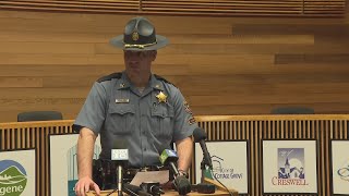 Oregon State Police say double homicide, kidnapping suspect died of selfinflicted gunshot wound