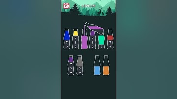 water sort puzzle -sort color puzzle game level 59