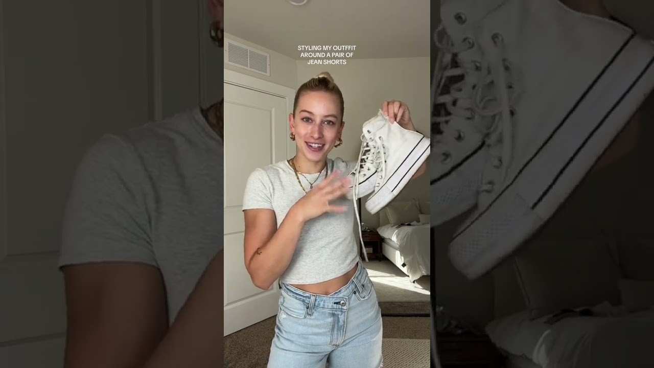 Непринужденный летний стиль: как носить джинсовые шорты в повседневном стиле