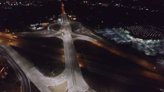 Flying Over 95th Street at I-35 - New Interchange