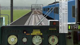 【BVE5.8】JR阪和線 区間快速和歌山行き 205系(1303H列車)