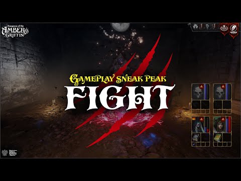 Dungeons of the Amber Griffin - Fight (Gameplay Sneak Peak)