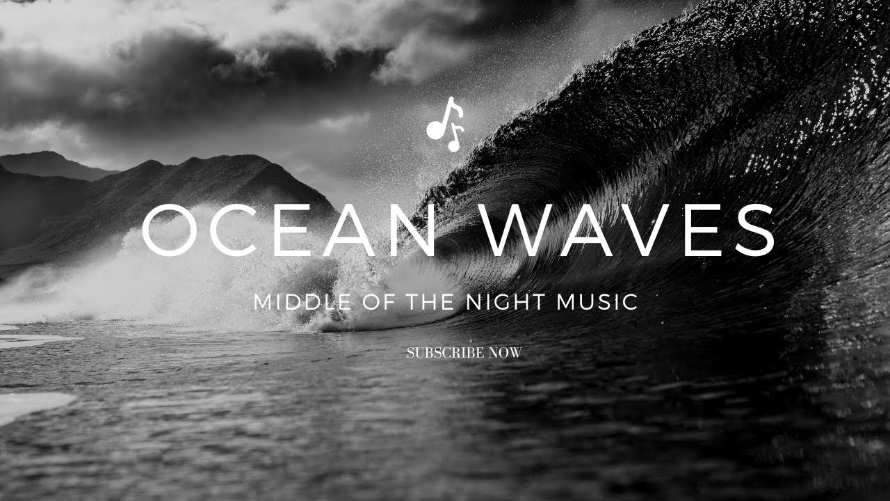 Ocean Waves For Sleep Black Screen YouTube